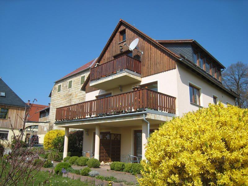 Ferienwohnung-Bergidylle-Bei-Hotel-Berghof Lichtenhain  Buitenkant foto